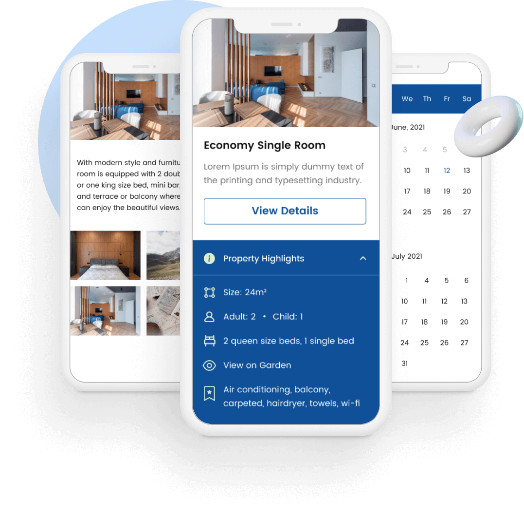 Hotel Booking System Dashboard
